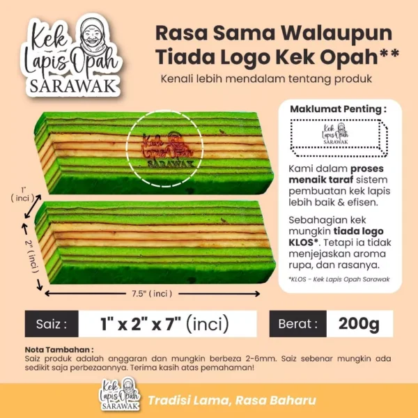 Kek Lapis Opah Sarawak - Image 3